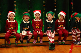 Mikołaj w Przedszkolu w grupach „Sówki”, „Żabki”