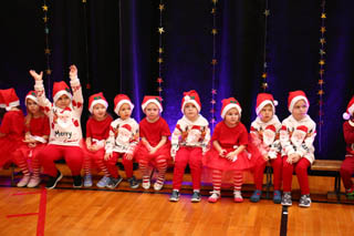 Mikołaj w Przedszkolu w grupach „Sówki”, „Żabki”