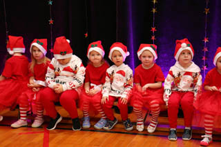 Mikołaj w Przedszkolu w grupach „Sówki”, „Żabki”