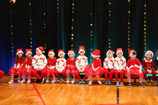 Mikołaj w Przedszkolu w grupach „Sówki”, „Żabki”