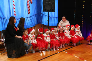 Mikołaj w Przedszkolu w grupach „Sówki”, „Żabki”