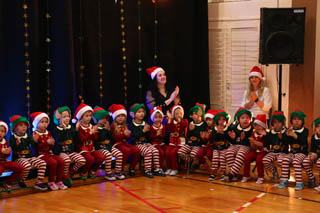 Mikołaj w Przedszkolu w grupach „Sówki”, „Żabki”