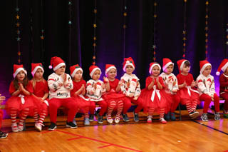 Mikołaj w Przedszkolu w grupach „Sówki”, „Żabki”