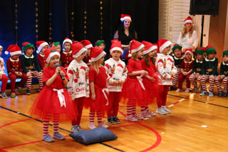 Mikołaj w Przedszkolu w grupach „Sówki”, „Żabki”