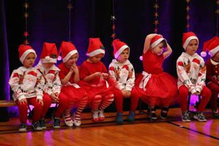 Mikołaj w Przedszkolu w grupach „Sówki”, „Żabki”