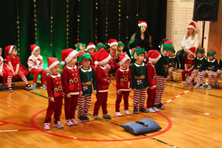 Mikołaj w Przedszkolu w grupach „Sówki”, „Żabki”