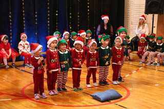 Mikołaj w Przedszkolu w grupach „Sówki”, „Żabki”