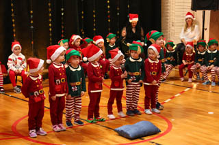 Mikołaj w Przedszkolu w grupach „Sówki”, „Żabki”