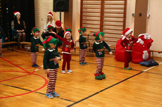 Mikołaj w Przedszkolu w grupach „Sówki”, „Żabki”