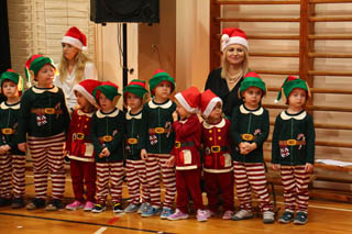 Mikołaj w Przedszkolu w grupach „Sówki”, „Żabki”