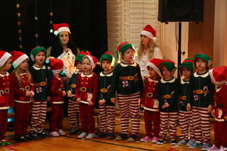 Mikołaj w Przedszkolu w grupach „Sówki”, „Żabki”