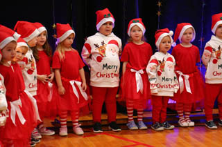 Mikołaj w Przedszkolu w grupach „Sówki”, „Żabki”