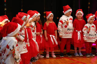 Mikołaj w Przedszkolu w grupach „Sówki”, „Żabki”