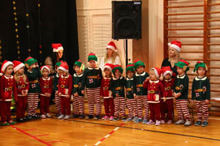 Mikołaj w Przedszkolu w grupach „Sówki”, „Żabki”