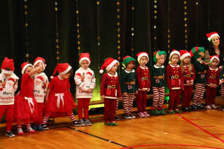 Mikołaj w Przedszkolu w grupach „Sówki”, „Żabki”