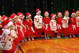 Mikołaj w Przedszkolu w grupach „Sówki”, „Żabki”