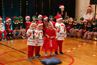 Mikołaj w Przedszkolu w grupach „Sówki”, „Żabki”