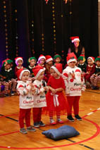 Mikołaj w Przedszkolu w grupach „Sówki”, „Żabki”