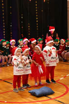 Mikołaj w Przedszkolu w grupach „Sówki”, „Żabki”