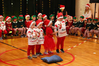 Mikołaj w Przedszkolu w grupach „Sówki”, „Żabki”