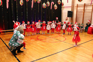 Mikołaj w Przedszkolu w grupach „Sówki”, „Żabki”