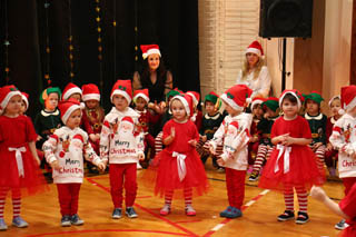 Mikołaj w Przedszkolu w grupach „Sówki”, „Żabki”