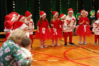 Mikołaj w Przedszkolu w grupach „Sówki”, „Żabki”