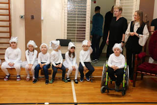 Mikołaj w Przedszkolu w grupach „Biedronki”, „Motylki”, „Żuczki”