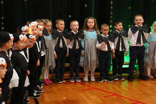 Mikołaj w Przedszkolu w grupach „Biedronki”, „Motylki”, „Żuczki”