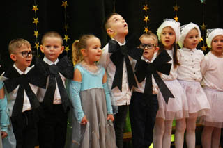 Mikołaj w Przedszkolu w grupach „Biedronki”, „Motylki”, „Żuczki”