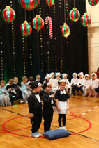 Mikołaj w Przedszkolu w grupach „Biedronki”, „Motylki”, „Żuczki”