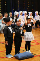 Mikołaj w Przedszkolu w grupach „Biedronki”, „Motylki”, „Żuczki”