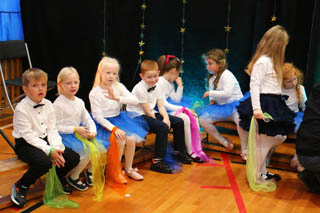 Mikołaj w Przedszkolu w grupach „Wiewiórki”, „Zajączki”