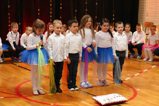 Mikołaj w Przedszkolu w grupach „Wiewiórki”, „Zajączki”