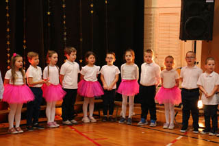 Mikołaj w Przedszkolu w grupach „Wiewiórki”, „Zajączki”