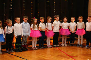 Mikołaj w Przedszkolu w grupach „Wiewiórki”, „Zajączki”