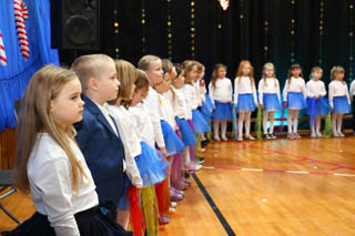 Mikołaj w Przedszkolu w grupach „Wiewiórki”, „Zajączki”