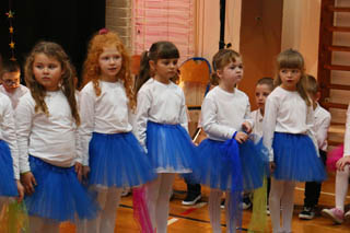 Mikołaj w Przedszkolu w grupach „Wiewiórki”, „Zajączki”