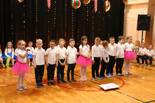 Mikołaj w Przedszkolu w grupach „Wiewiórki”, „Zajączki”