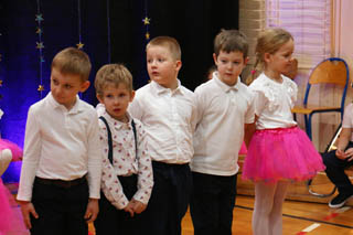 Mikołaj w Przedszkolu w grupach „Wiewiórki”, „Zajączki”