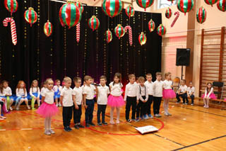 Mikołaj w Przedszkolu w grupach „Wiewiórki”, „Zajączki”