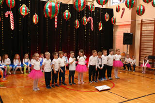 Mikołaj w Przedszkolu w grupach „Wiewiórki”, „Zajączki”