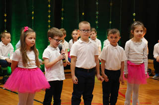 Mikołaj w Przedszkolu w grupach „Wiewiórki”, „Zajączki”