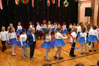 Mikołaj w Przedszkolu w grupach „Wiewiórki”, „Zajączki”