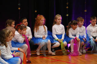 Mikołaj w Przedszkolu w grupach „Wiewiórki”, „Zajączki”