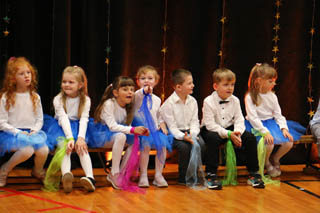 Mikołaj w Przedszkolu w grupach „Wiewiórki”, „Zajączki”