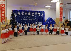 Mikołajki w grupie żłobkowej „Słoneczka”