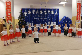 Mikołajki w grupie żłobkowej „Słoneczka”