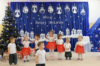 Mikołajki w grupie żłobkowej „Słoneczka”