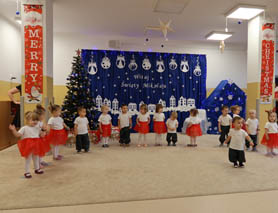 Mikołajki w grupie żłobkowej „Słoneczka”